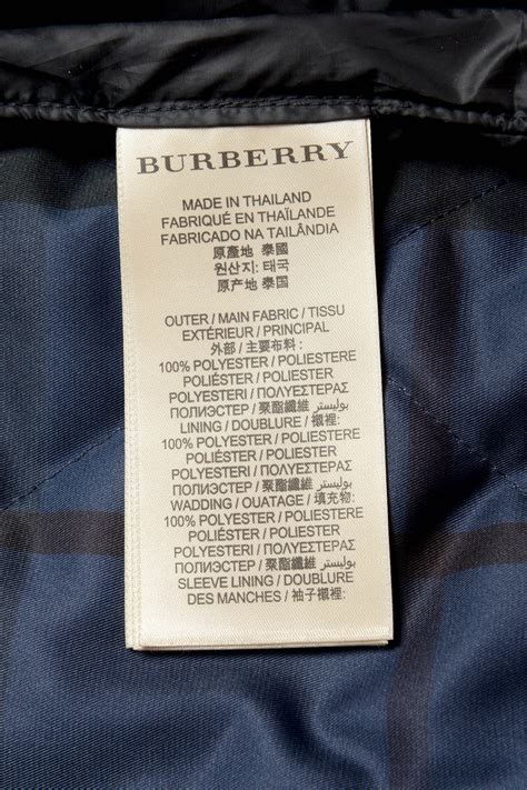 burberry factory in thailand|burberry made in romania.